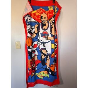 Space Jam Michael Jordan Tune Squad Beach Towel Vintage 1996